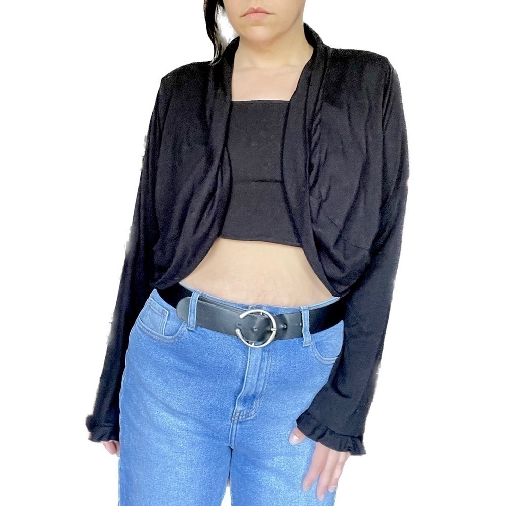 Maurices Size 1 Black Cardigan